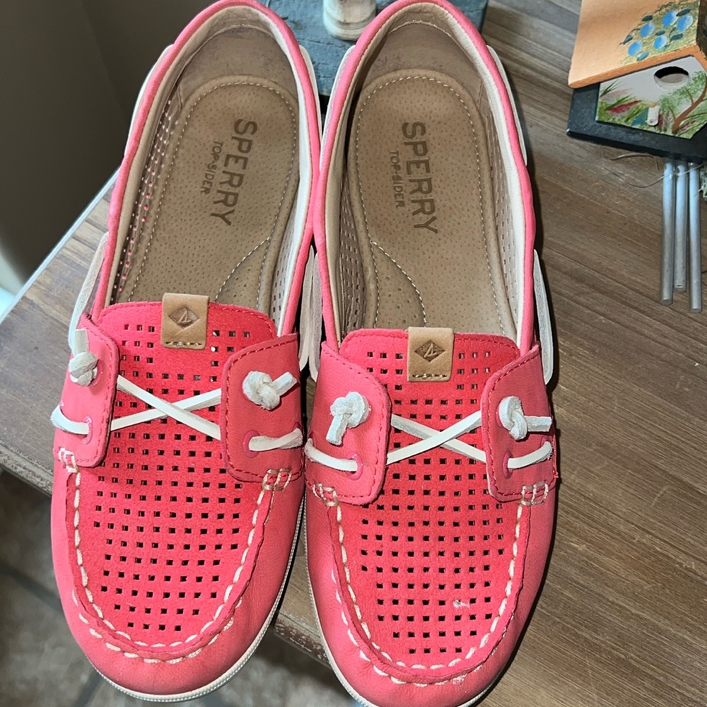 Sperry Ivy Perf Leather